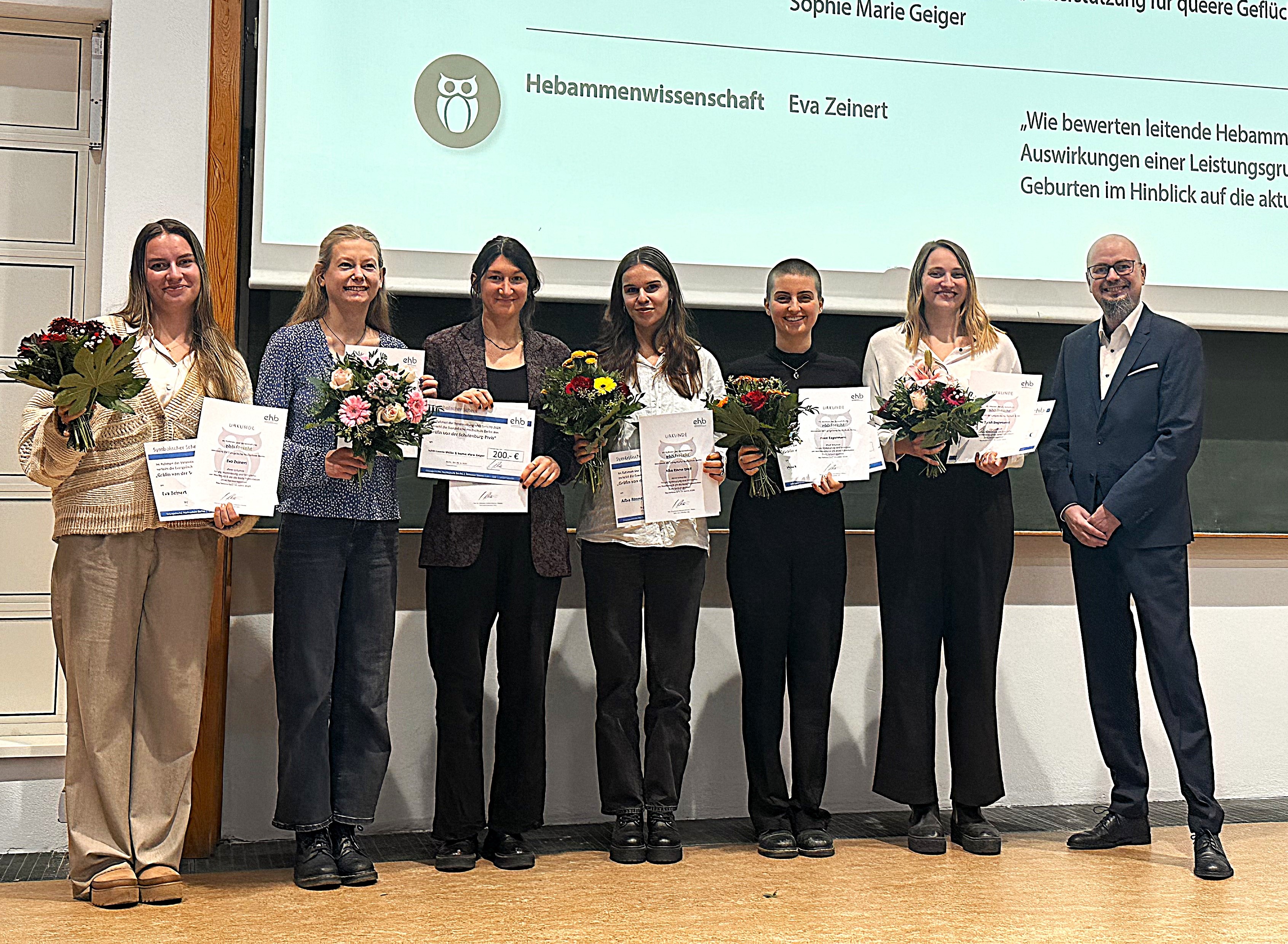 Die nominierten Absolventinnen für den Gräfin von der Schulenburg-Preis 2024