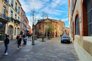 Fußgängerzone in Toulouse