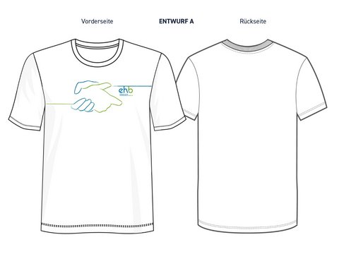 T-shirt mit Motiv für den Designwettbewerb