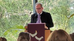 Predigt von Prof. Dr. Enger, Studiengangsleiter Evangelische Religionspädagogik & Diakonik. Foto: EHB