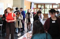 Besucher:innen der Praxismesse