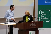 Dr. Philipp Mattern, Deutscher Verein für öffentliche und private Fürsorge e.V. und Prof. Dr. Alla Koval von der EHB