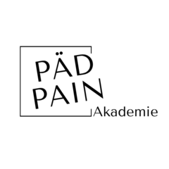 Das Bild zeigt das Logo der Organisation PädPain in schwarzer Schrift.