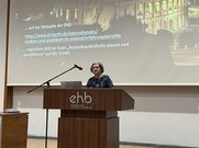 Tanja Reith, Referentin für Internationales
