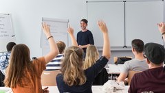 Studierende im Bachelorstudiengang Soziale Arbeit. Foto: EHB, FvP