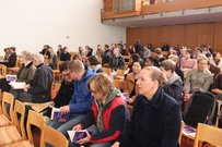 Gäste beim Eröffnungsgottesdienst zum Semesterbeginn am 14. Oktober 2026: Foto: EHB/HoKom