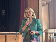 Prof.in Dr. Melita Grieshop beim Fachvortrag