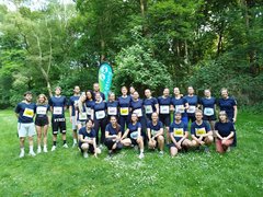 Das EHB-Team beim Staffellauf der Berliner Wasserbetriebe. Foto: EHB