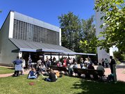Teilnehmende des Studientags auf dem EHB-Campus