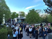 Get Together auf dem Marktplatz des EHB-Campus