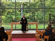 Prof. Dr. Enger hält die Eröffnungspredigt