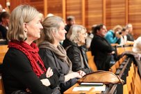 Gäste beim Adventsgottesdienst