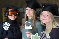 Gäste am Fotospot bei ehb.open house 2024