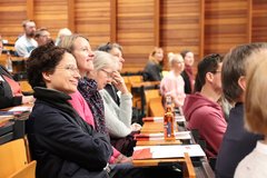 Tagung KI und Inklusion: Publikum im Audimax