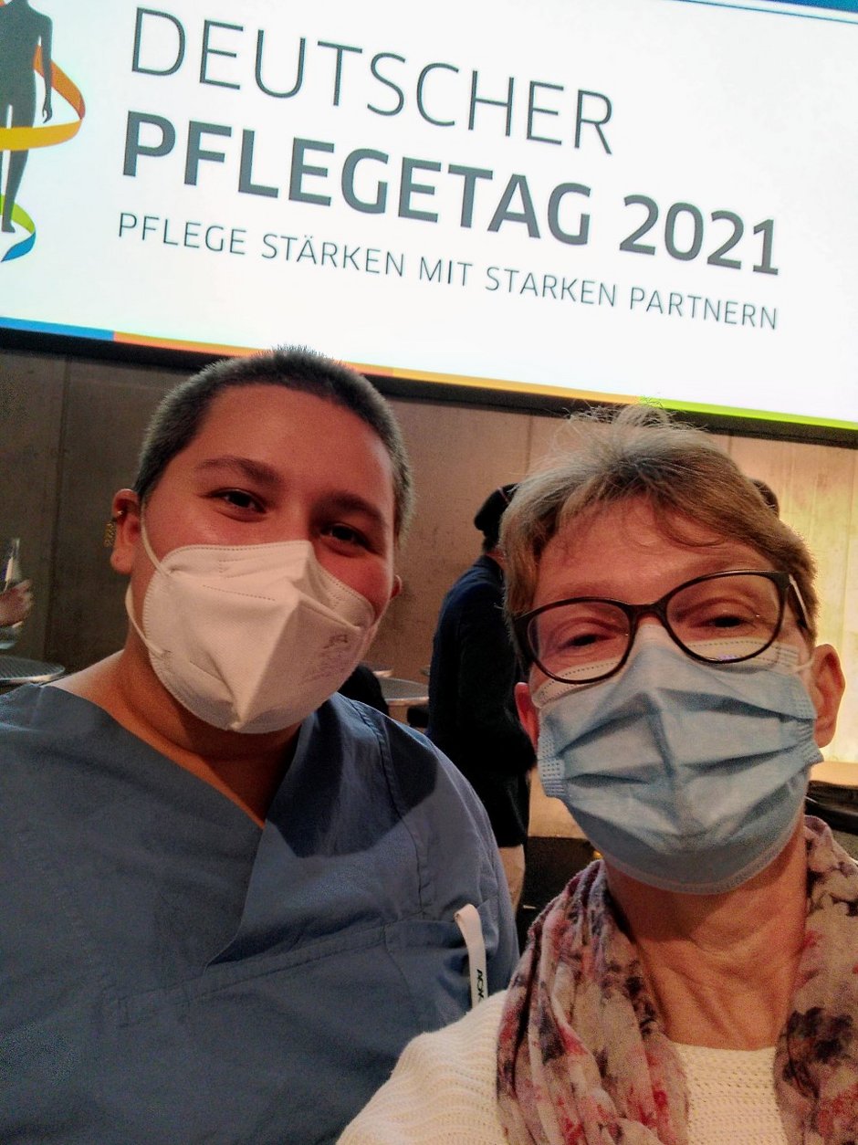 Deutscher Pflegepreis für "Walk of Care" bei dem Deutschen Pflegetag