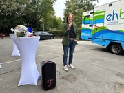 Silke Gebel, Sprecherin für Pflege und Haushaltspolitik der Grünen Fraktion Berlin. Foto: EHB