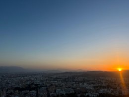 Sonnenuntergang Malaga