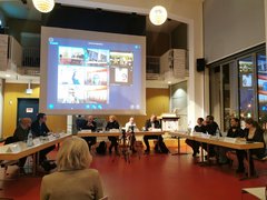 Gesprächsrunde am 18. Januar 2023 beim parlamentarischen Abend an der ASH Berlin