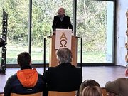 Begrüßung durch den Präsidenten der EHB, Prof. Dr. Sebastian Schröer-Werner. ©EHB