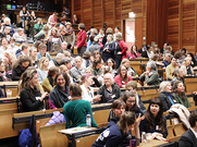 Blick ins Publikum im Audimax