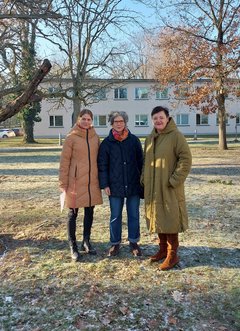 Viola Strittmatter (l.), Anna Krehnke (m.), Astrid Nickel (r.)