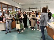 Führung durch die Bibliothek