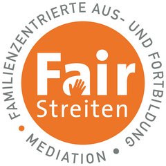 Logo von FairStreiten, Familienzentrierte Aus- und Fortbildung, Mediation
