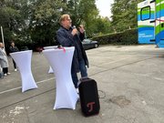 Ansprache des Kanzlers der EHB, Andreas Flegl. Foto: EHB