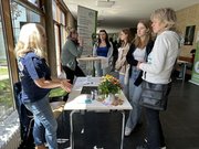 Beratung am Stand es Immatrikulationsamts