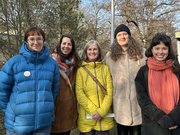 Team der Frauen- und Gleichstellungsbeauftagten, Dr. Dagmar Kubanski (Mitte)