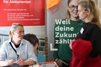 Infostand der Agentur für Arbeit