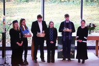 Führten durch die Veranstaltung: Studierende aus dem 7. Semester