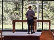 "Come as you are!" Arne Warthöfer stellt die Evangelische Studierendengemeinde Berlin vor. ©EHB