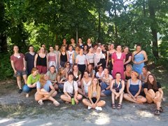 Teilnehmer*innen des WeHen-Treffen im Juli 2019 an der EHB