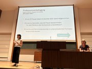 Dorit Schüler zur Professorinnenbefragung über eine Kandidatur in der Hochschulleitung