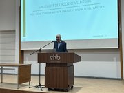 Begrüßung durch den Präsidenten der EHB, Prof. Dr. Sebastian Schröer-Werner