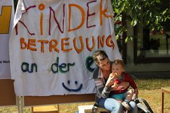 Kinderbetreuung beim EHB-Sommerfest