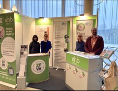 Das Team der EHB am Stand 48 auf der JOBMEDI 2022