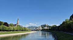 Stadtblick auf Salzburg