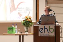 Dr. Ina Dötting (Geschäftsführerin ESS EHB) eröffnet die Tagung 
