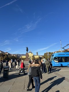 Sonnenschein in Zagreb