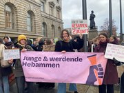 Junge WeHen in Aktion
