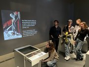 Videopräsentation in der Ausstellung Besuch im Zentrum für Flucht- und Vertreibung in Berlin