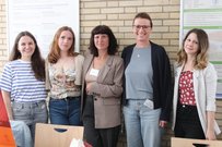 Team Hebammenwissenschaft. Foto:EHB