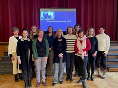 Teilnehmerinnen der Frauenvollversammlung am 9. März 2023 im Paulussaal.