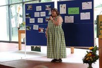 Helen Kirsch beim Referat