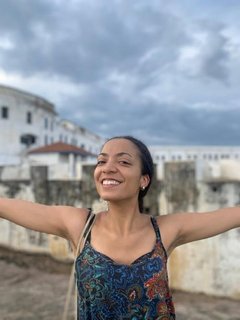 Romy Bleier in Senya Beraku, Ghana