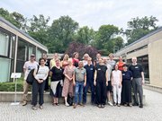Teilnehmende beim Workshop zur Zusammenarbeit zwischen Wissenschaft und Praxis am 29. Juni an der EHB. Foto: EHB