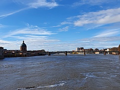 Brücke über die Garonne in Toulouse