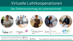 Unterzeichnung der Rahmenvereinbarung
